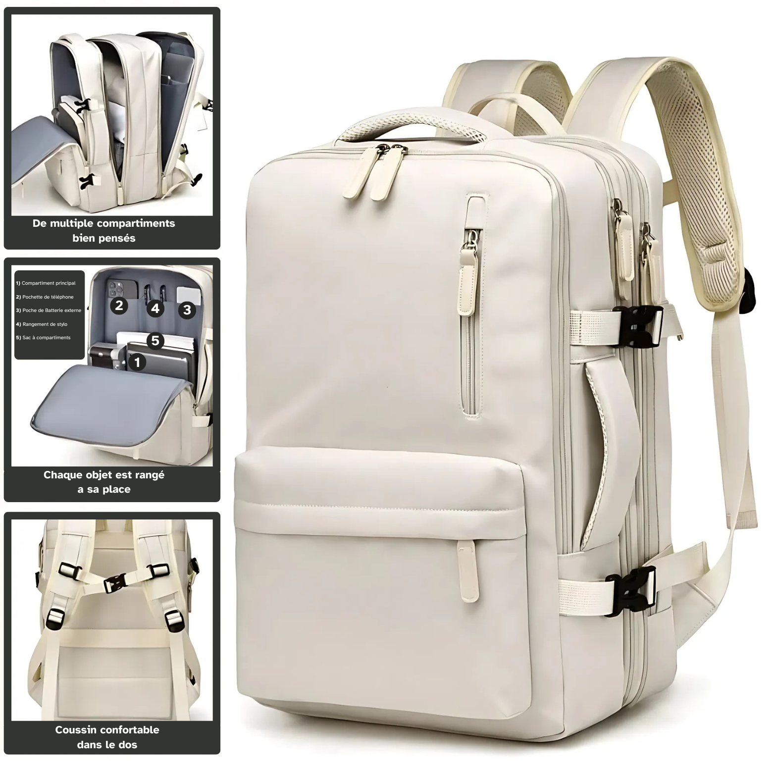 Sac à dos Cabine Extensible 36L à 55L