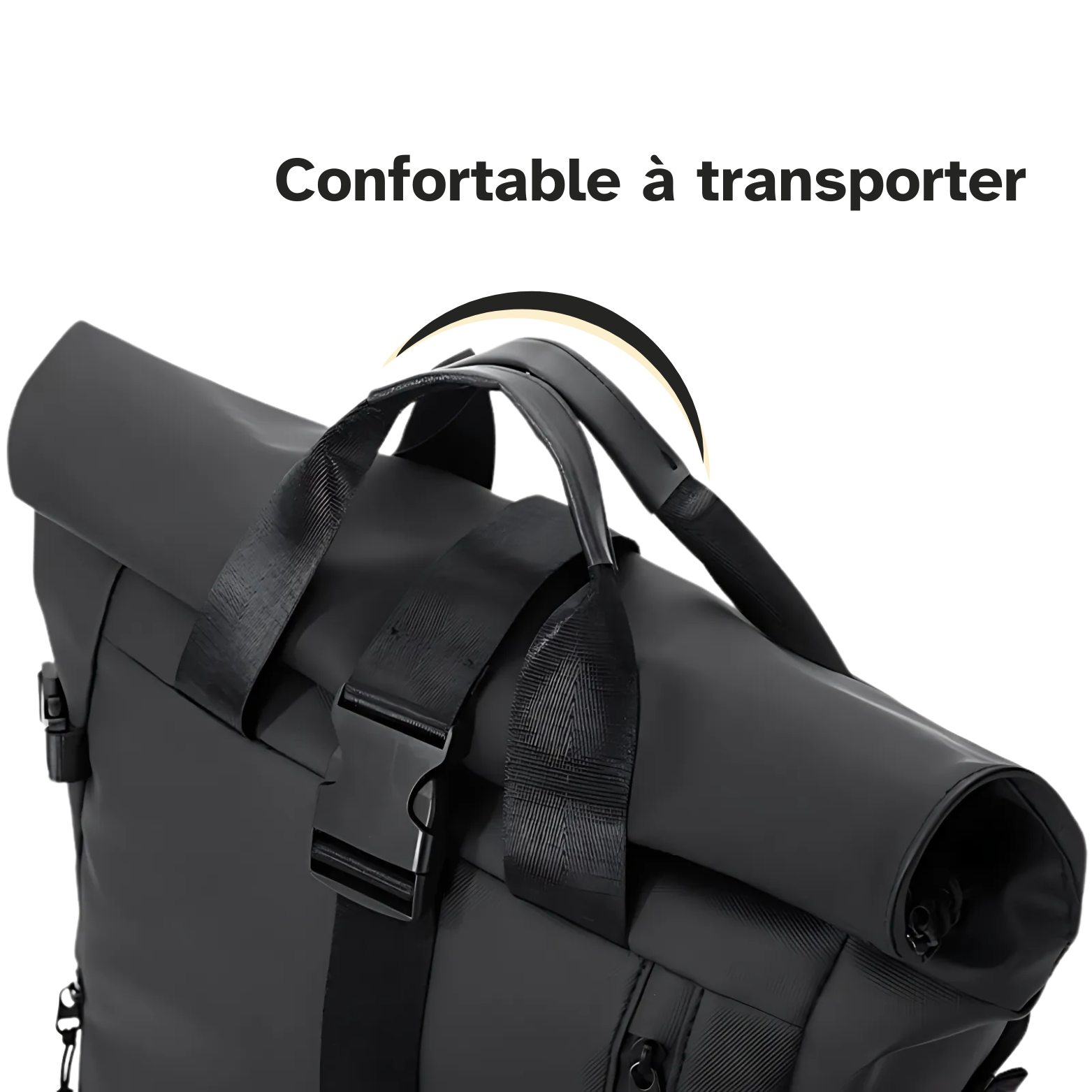 Urban Explorer – sac à dos roll top extensible