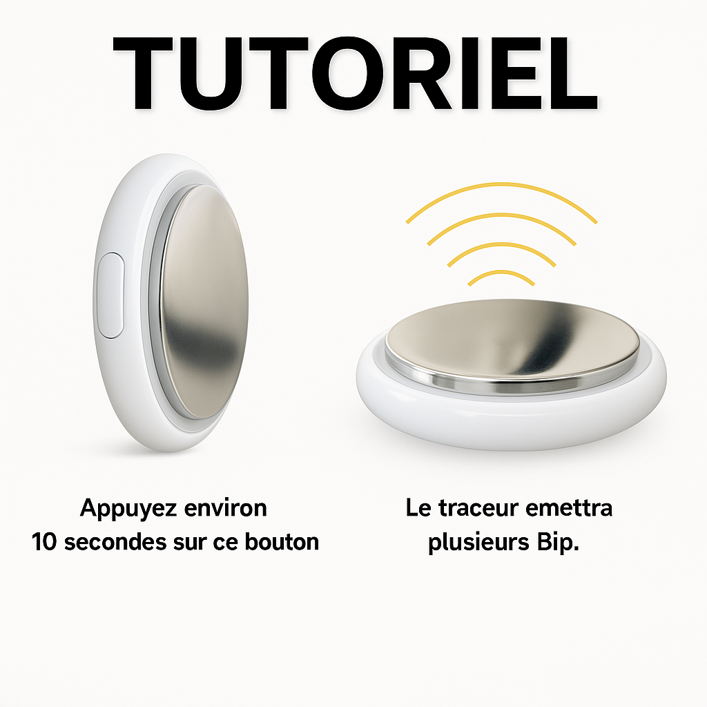 Air Tag equipement anti perte, fonctionne avec apple find my