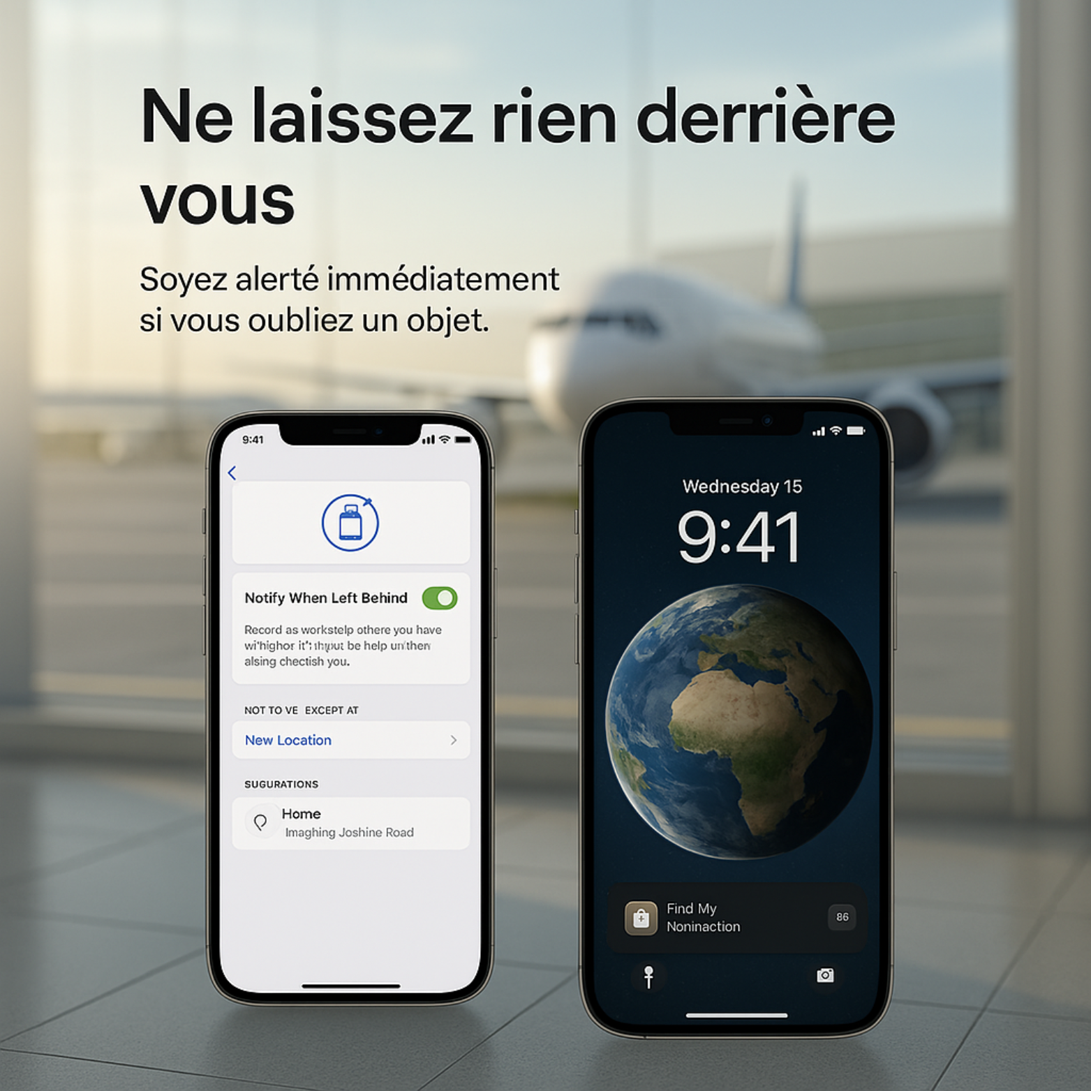 Air Tag equipement anti perte, fonctionne avec apple find my