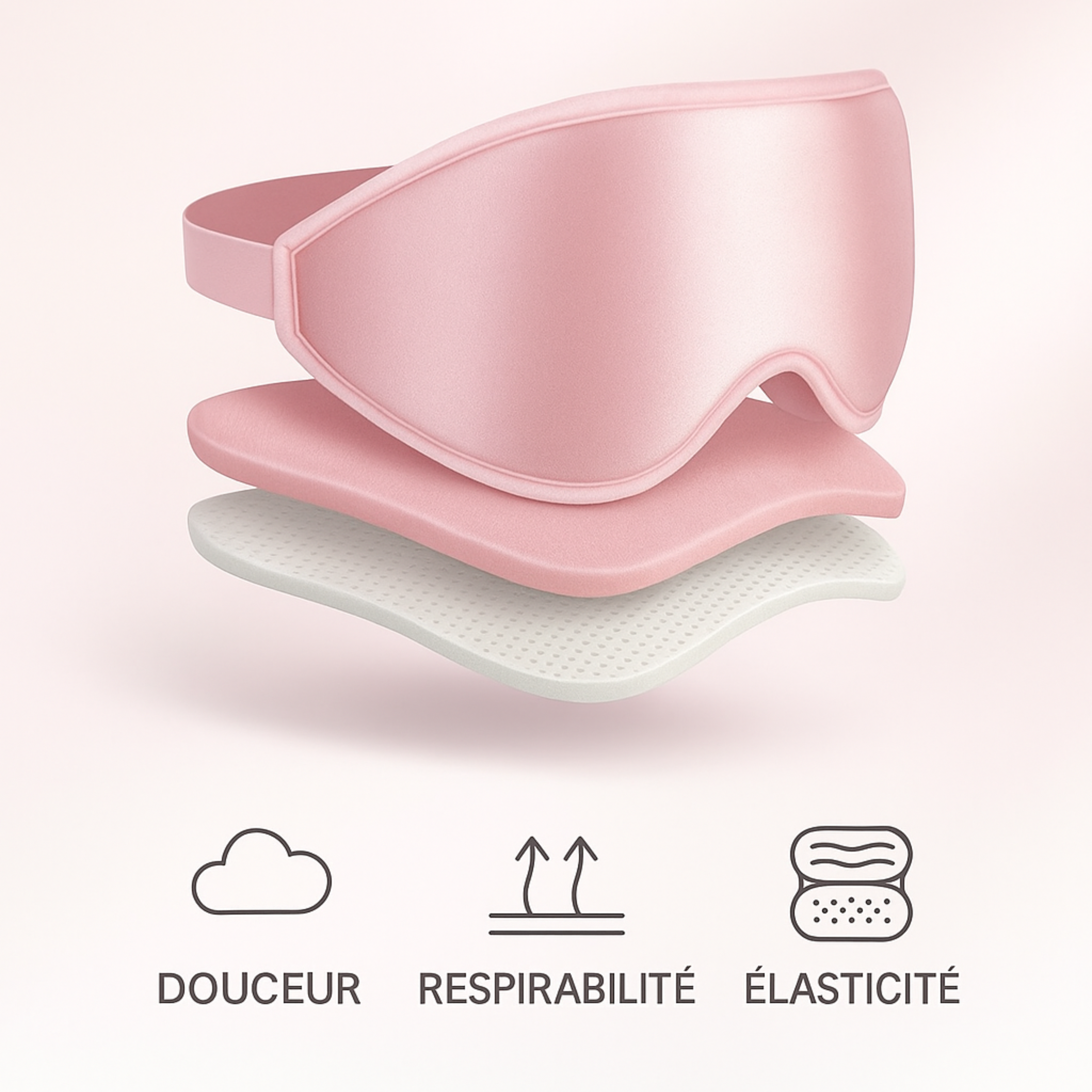 Masque de voyage obsucirté totale - HavenGlobe